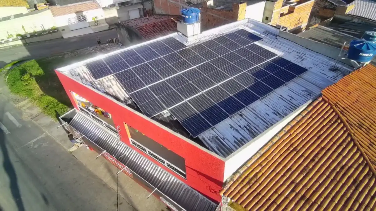 Obra de energia solar realizada pela Jatobá – foto 2