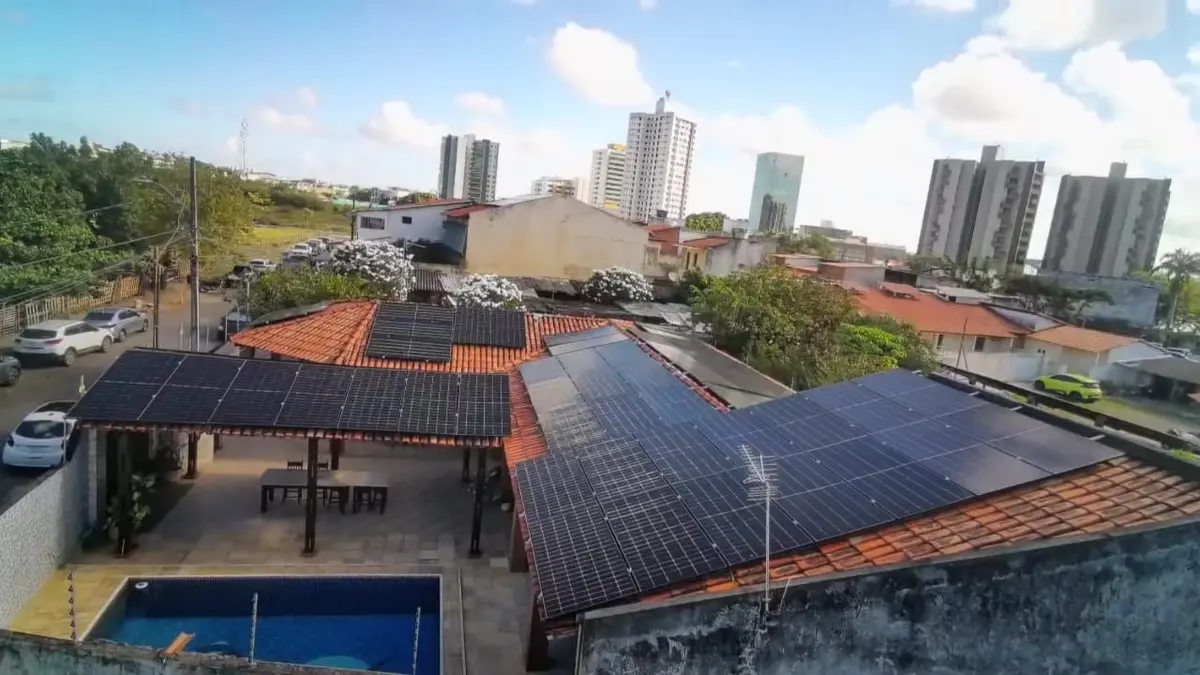 Obra de energia solar realizada pela Jatobá – foto 4