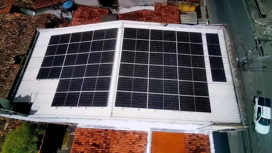 Obra de energia solar realizada pela Jatobá – foto 1