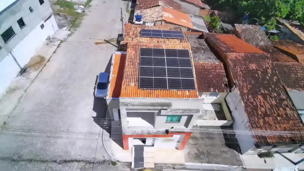 Escola com energia solar – Santo Amaro das Brotas – SE