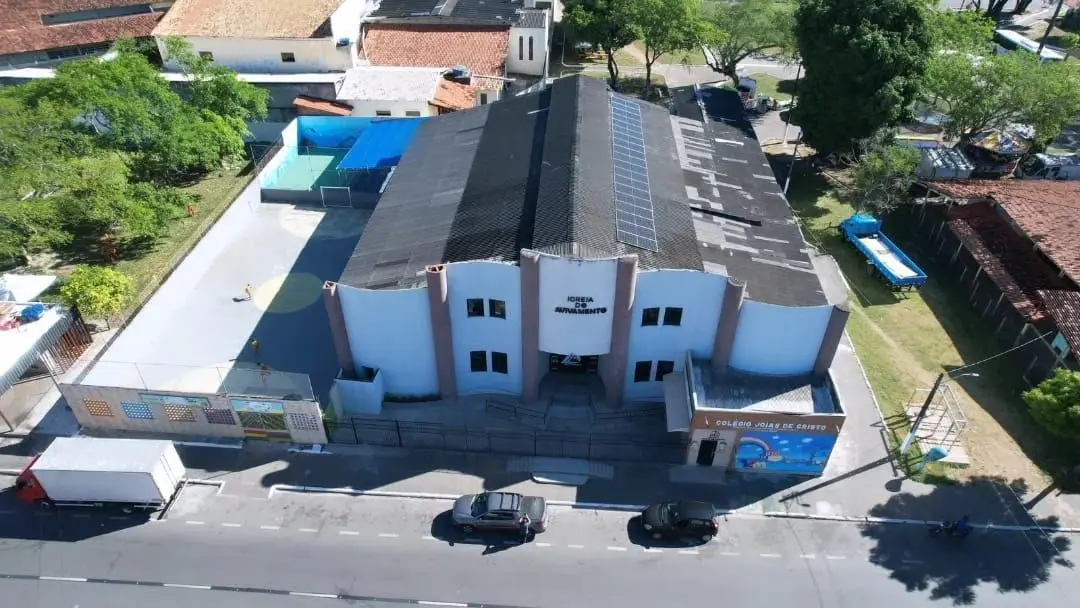 Igreja com energia solar – Bugio, Aracaju – SE