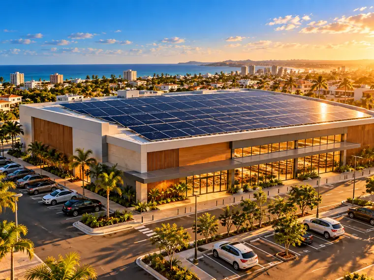 Energia solar comercial e condomínios – imagem ilustrativa